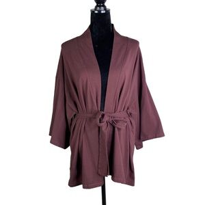 Luxurious Chocolate Women's Kimono Robe